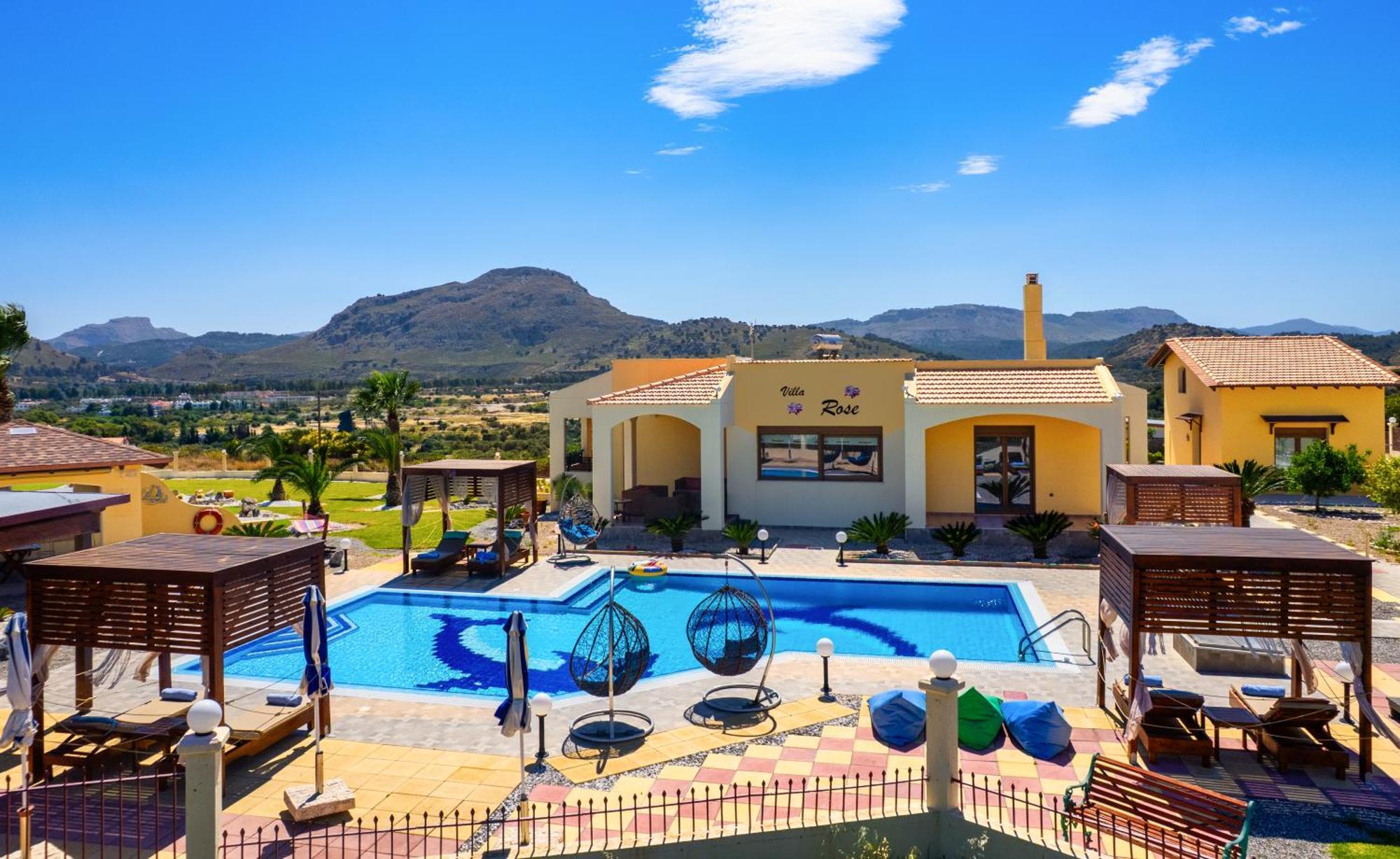 Villa Rose Kolymbia Exterior foto